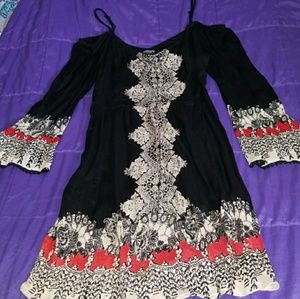 Off the shoulder dress